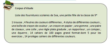 Texte à lire