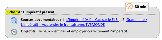 FICHE 14