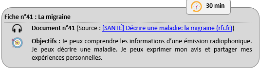 Introduction Fiche 41